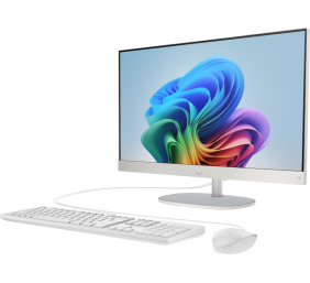 HP 24 AiO 24-cr0072ny Kompiuteris 23.8'' FHD IPS i5-1334U 16GB 512GB SSD FreeDos, Shell White